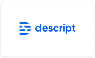 Descript tool